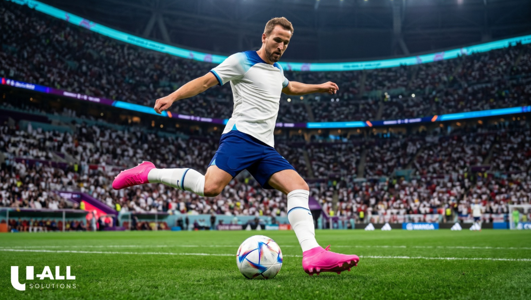 Jogador de futebol chutando bola na grama

O conteúdo gerado por IA pode estar incorreto.